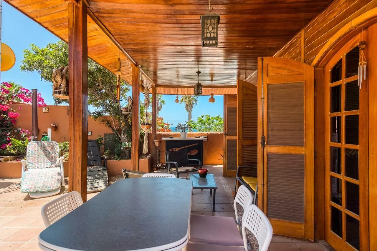Ferienhaus Camping Cabin - Private Solarium & Pool - Bbq San Bartolomé Spanien